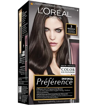 L'Oréal Preference 03 Brazilia Donker Bruin (1 set)