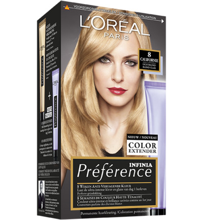 L'Oréal Preference 8 Californie Lichtblond (1 set)