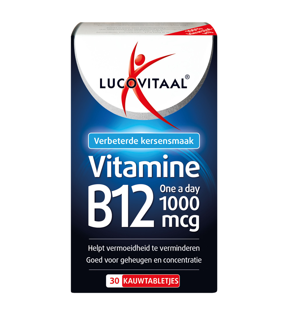Lucovitaal Vitamine B12 1000mcg (30 tabletten)