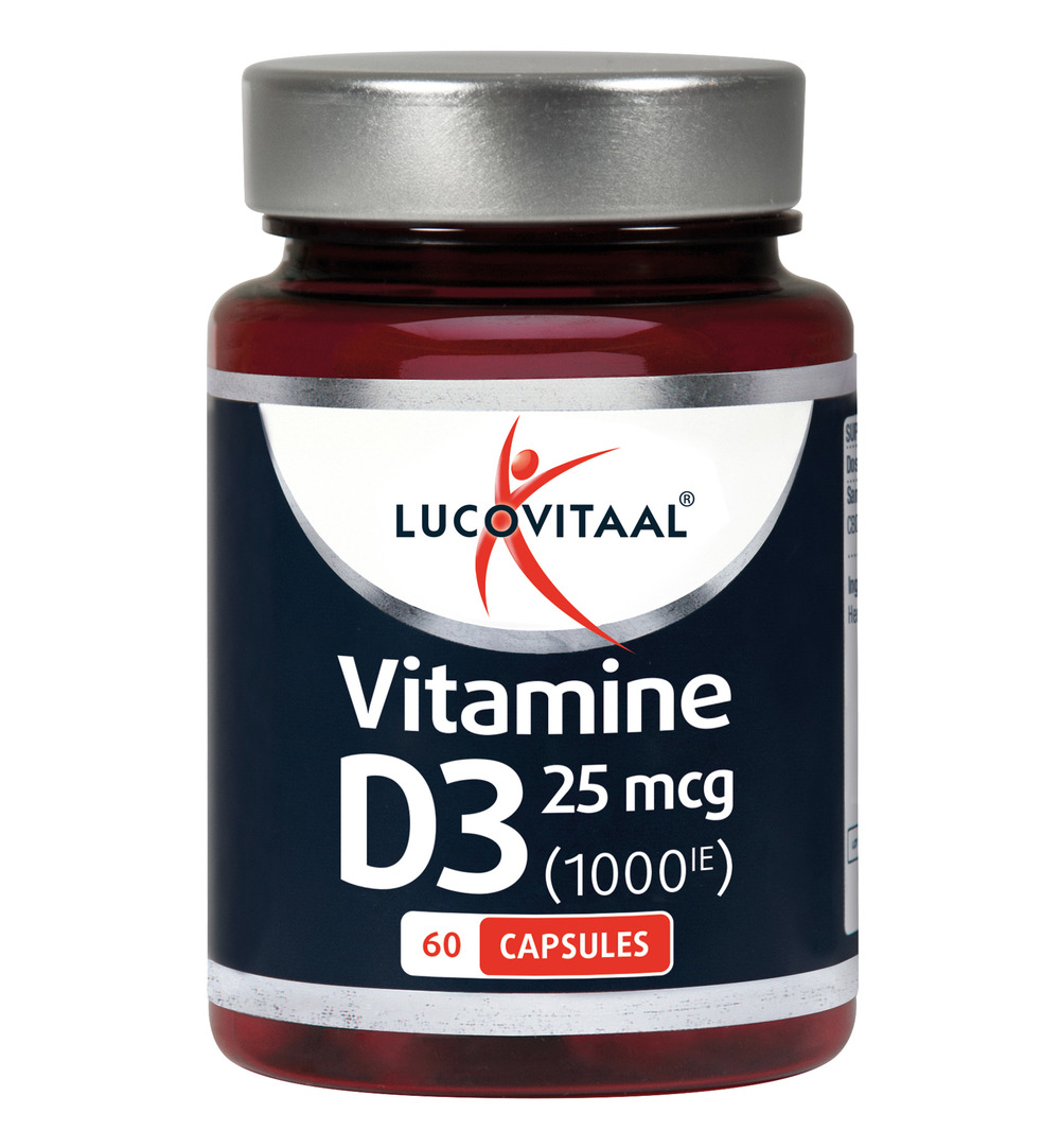 Lucovitaal Vitamine D3 25mcg (60 capsules)