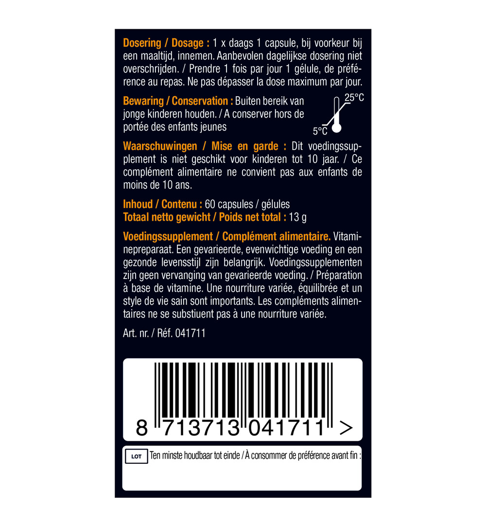 Lucovitaal Vitamine D3 25mcg (60 capsules) - image 6