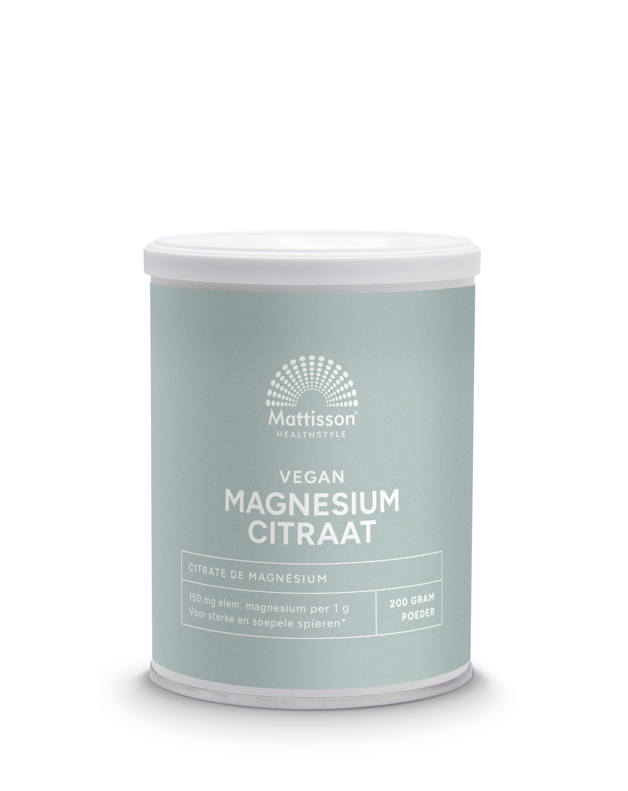 Mattisson Magnesium Citraat Poeder 15% (200 gr)