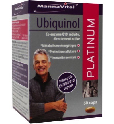 Mannavital Ubiquinol platinum (60 capsules)