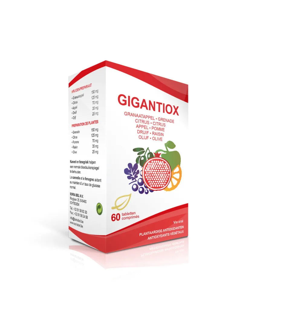 Soria Gigantiox (60 tabletten)