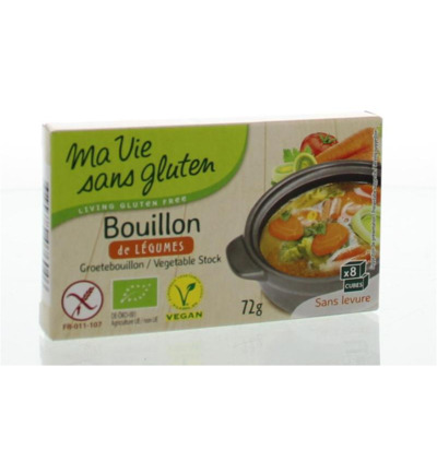 Ma Vie Sans Glutengroentebouillon Glutenvrij Bio (72 gr)