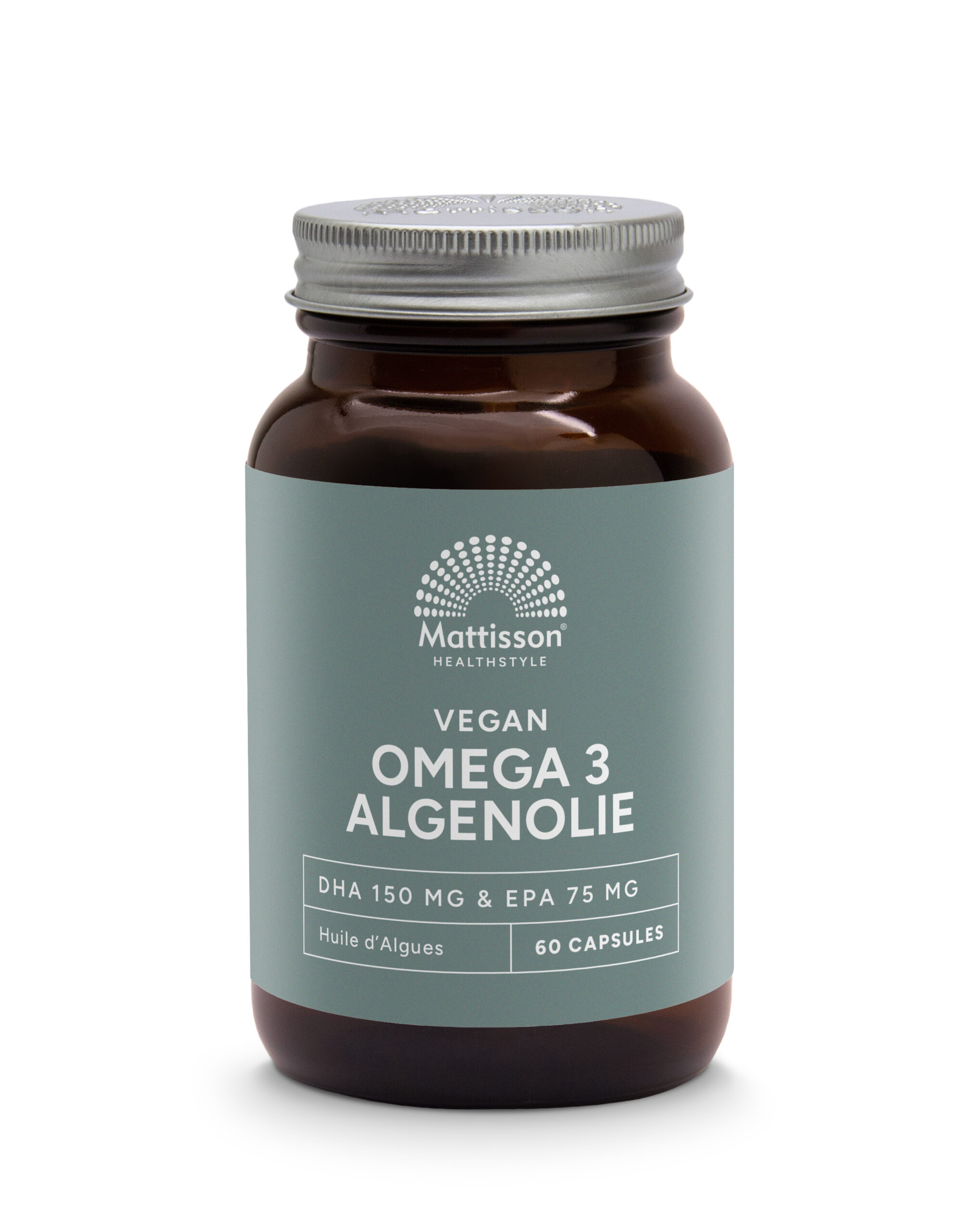 Mattisson Vegan Omega 3 Algenolie Dha 150Mg Epa 75Mg (60 vega capsules)