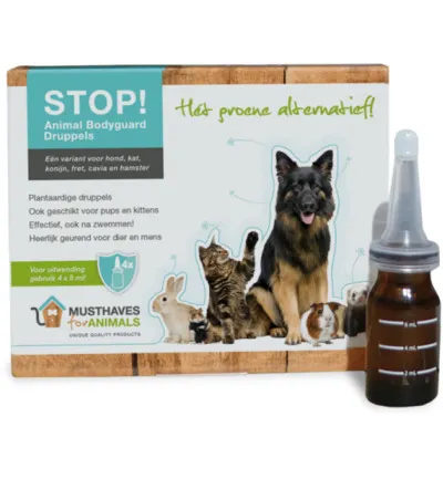 Stop! Animal Bodyguard Stop animal bodyguard aromatherapie  (4 x 8 ml)