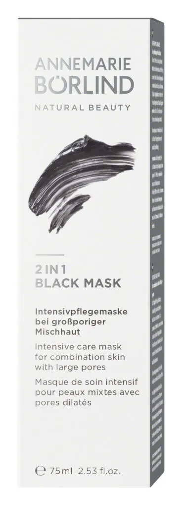 ANNEMARIE BÖRLIND Masker skin & pore black 2-in-1 (75 ml)