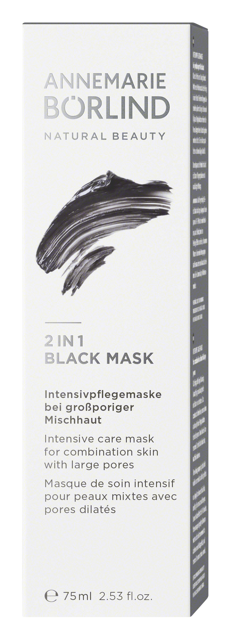 ANNEMARIE BÖRLIND Masker skin & pore black 2-in-1 (75 ml)