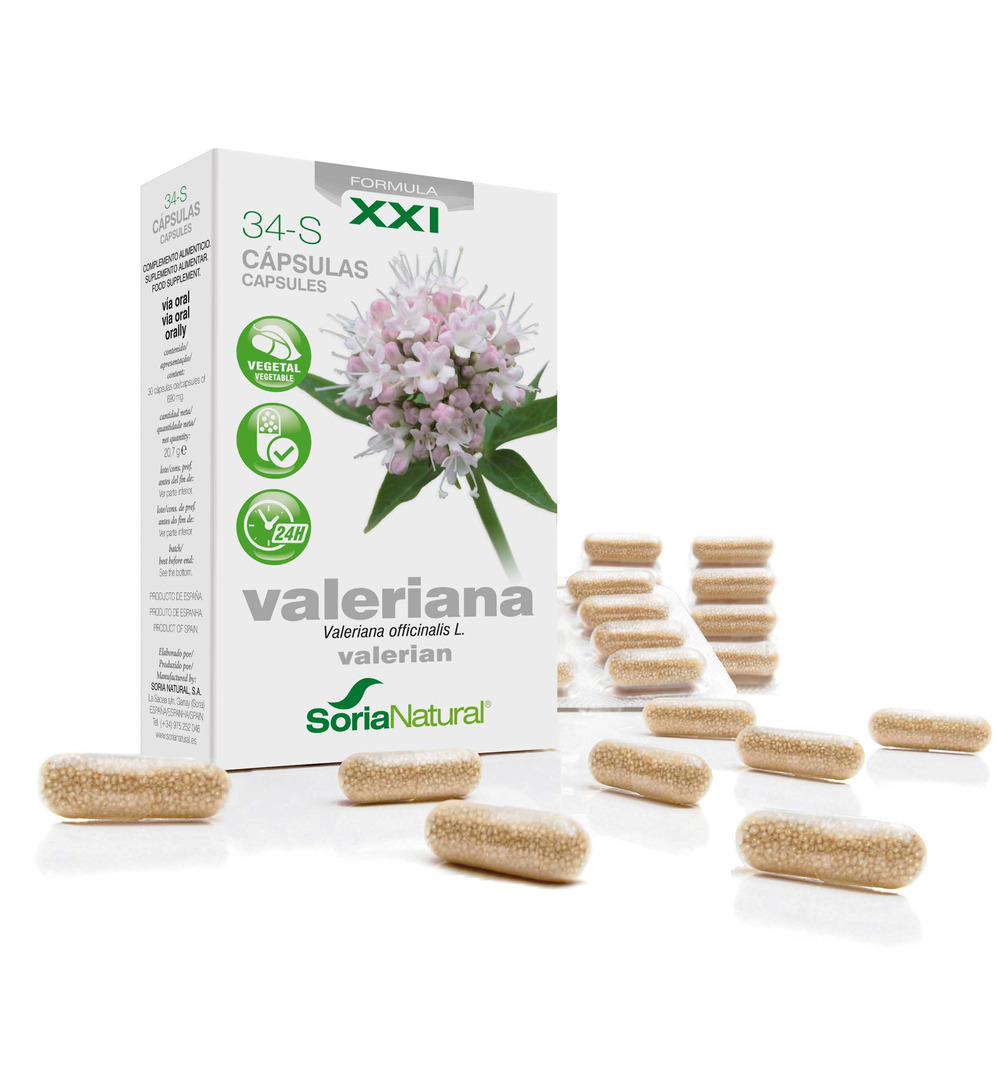Soria Valeriana XXI 34-S (30 capsules)