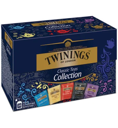 Twinings Classic collection (20 stuks)