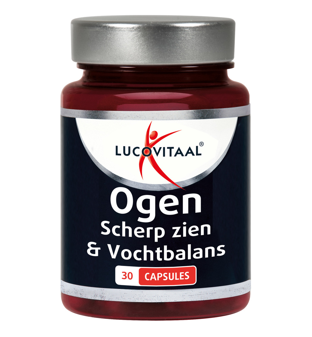 Lucovitaal Ogen Scherp Zien & Vochtbalans (30 capsules)