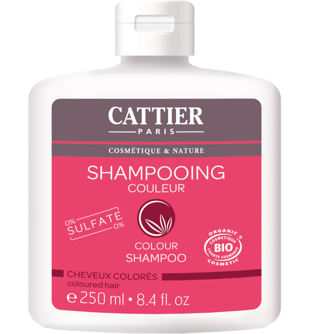 Cattier Shampoo gekleurd haar (250 ml)