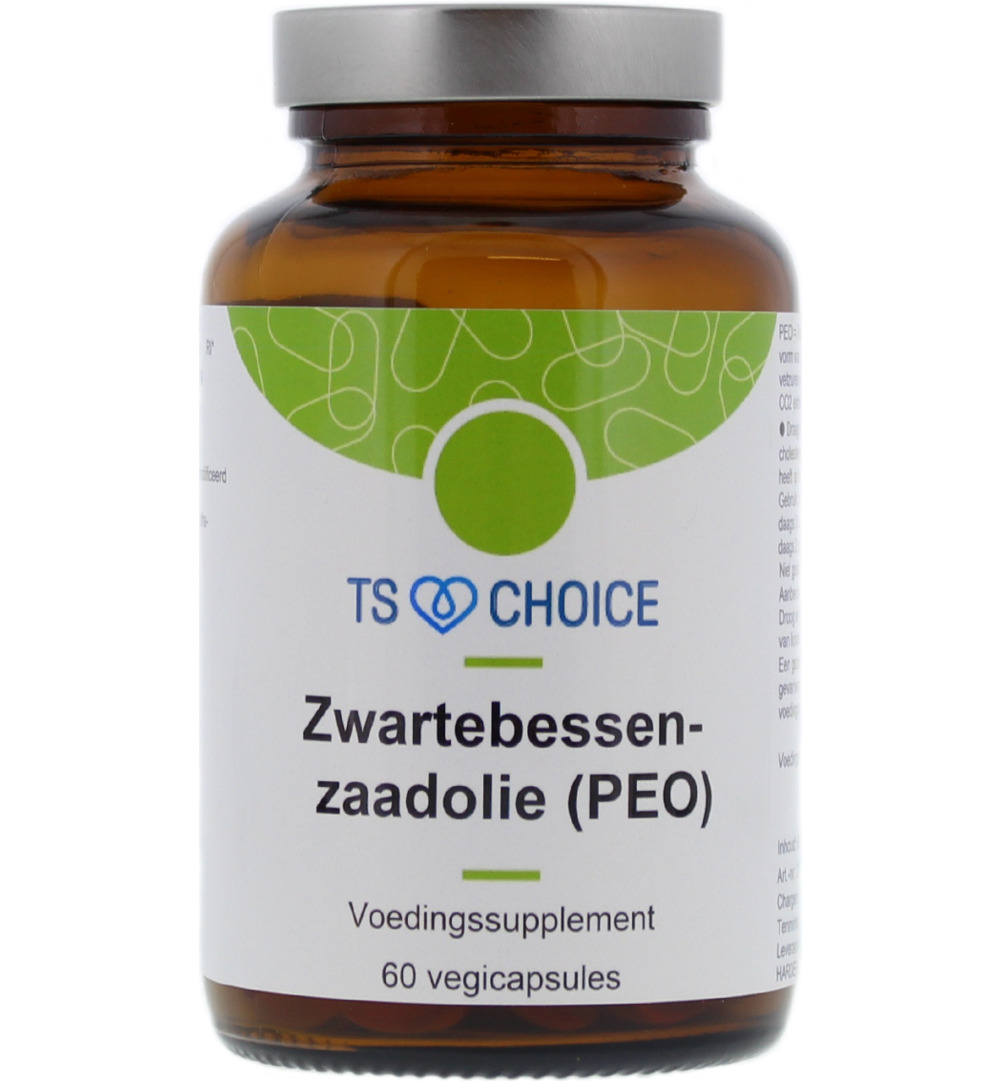 TS Choice Zwartebessenzaadolie (60 vega capsules)