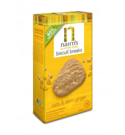 Nairns Biscuit Breaks Ginger (160 gr)