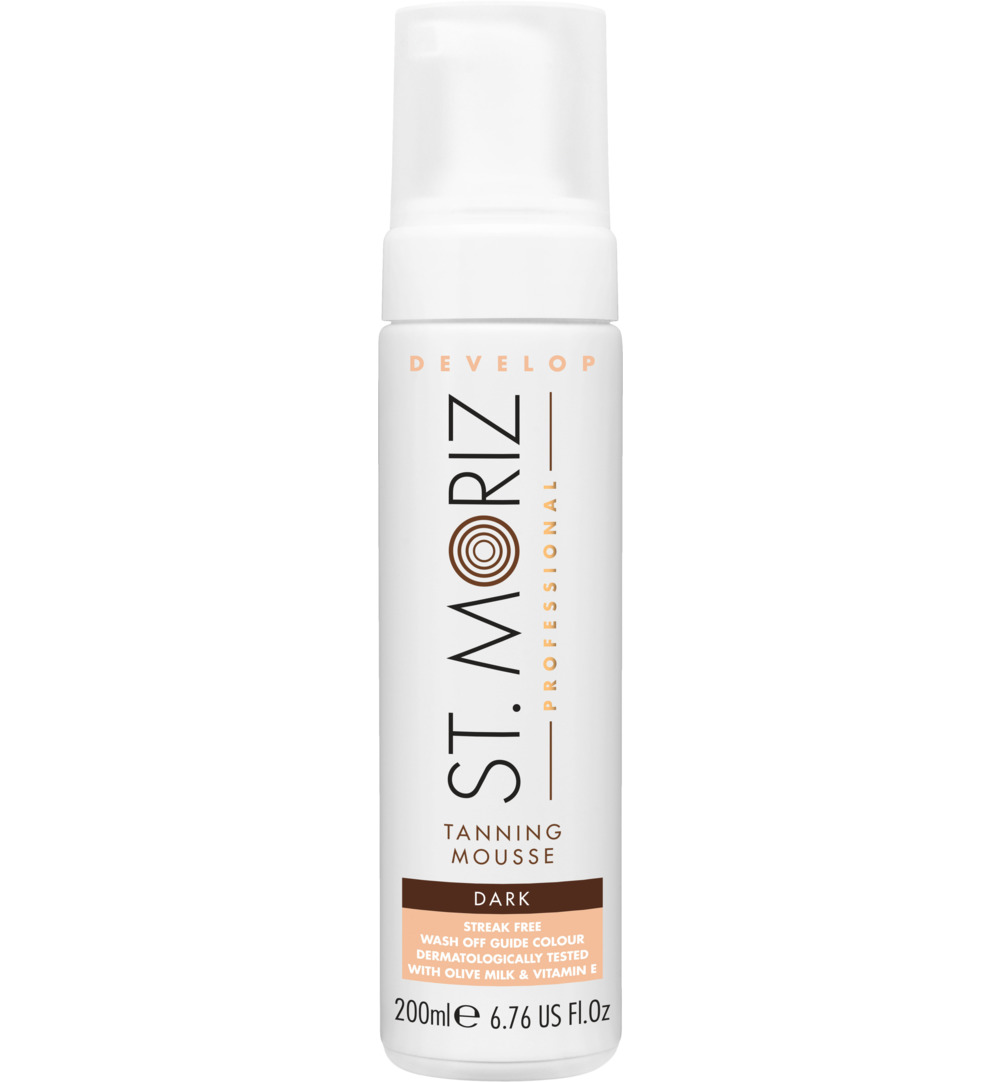 St Moriz Zelfbruiningsmousse dark (200 ml)