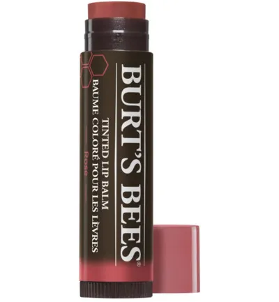 Burt's Bees Getinte lippenbalsem Rose (4,25 gr)