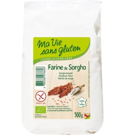 Ma Vie Sans Gluten Sorghummeel Glutenvrij Bio (500 gr)