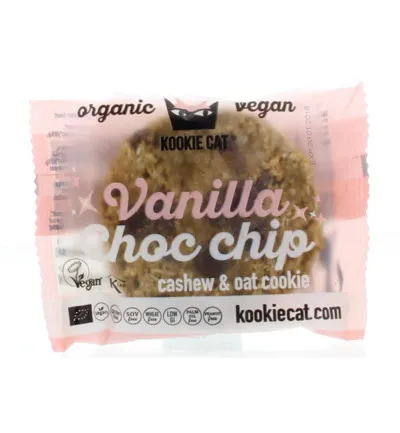 Kookie Cat Vanilla Chocolate Chip Bio (50 gr)