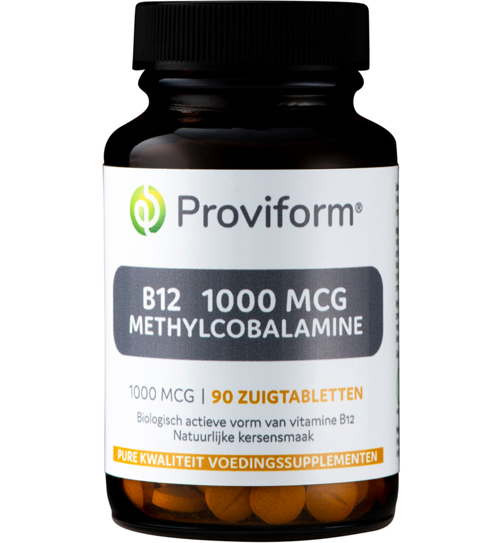 Proviform Vitamine B12 1000 Mcg Methylcobalamine (90 Zuigtabletten)
