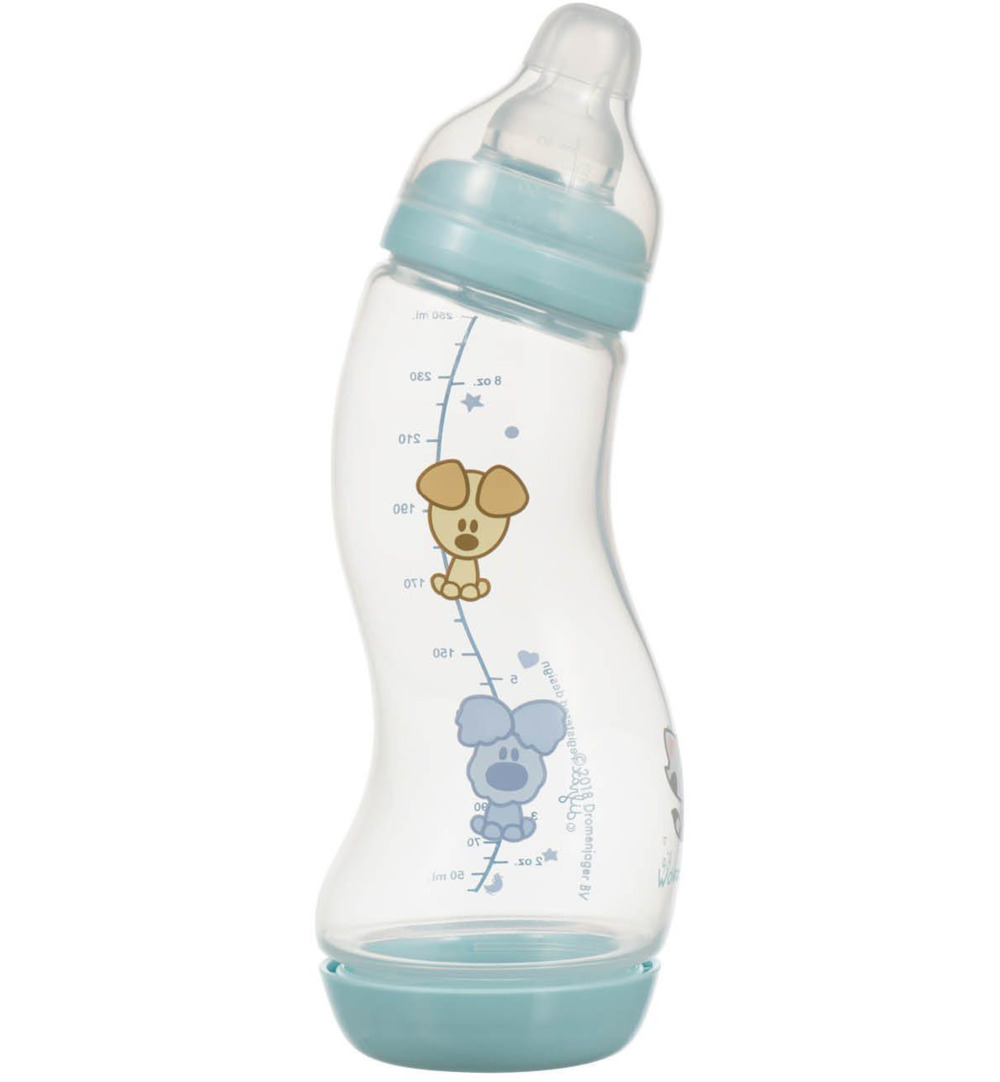 Difrax S-fles woezel & pip 250ml (1 stuk)