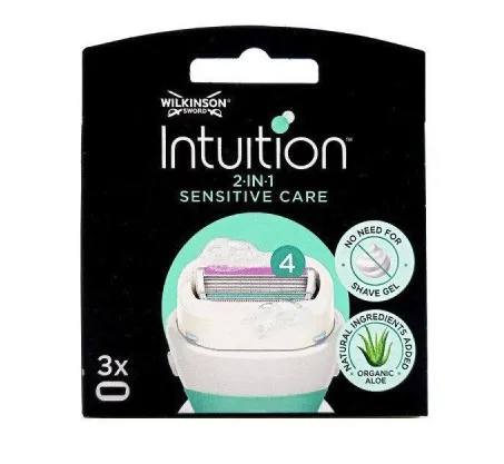 Wilkinson Intuition Sensitive Care 2-in-1 Verwisselbare Mesjes (3 stuks)