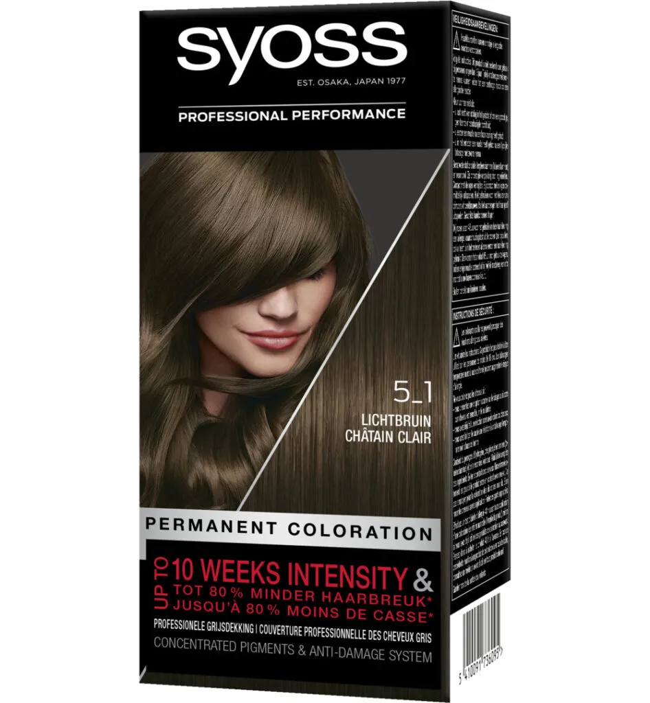 Syoss Color baseline 5-1000mlichtbruin (1 set)