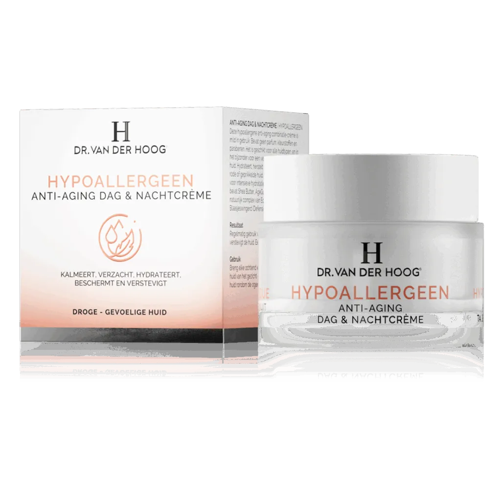Dr. Van Der Hoog Dag & Nachtcreme Anti aging Hypoallergeen (50 ml)