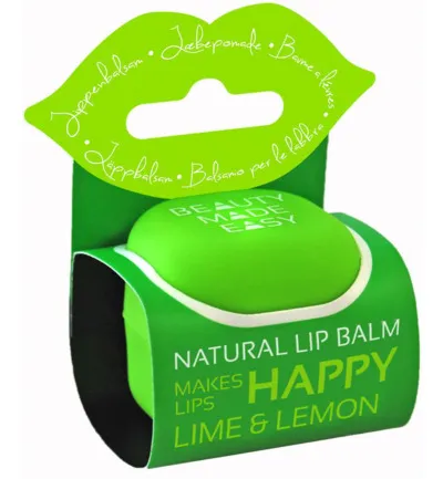 Beauty Made Easy Lipbalm lime & lemon (7 gr)