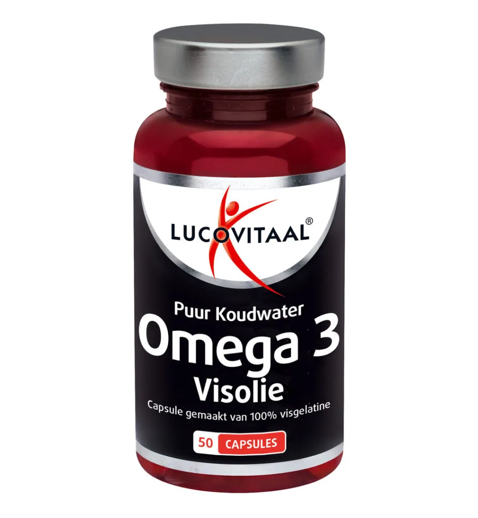 Lucovitaal Puur Omega 3 Koudwater Visolie (50 capsules)