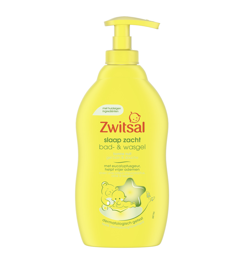 Zwitsal Bad & wasgel eucalyptus (400 ml)