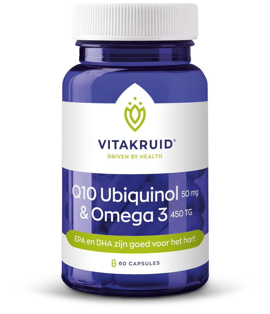 Vitakruid Q10 Ubiquinol 50 Mg & Omega 3 450 Tg (60 Capsules)