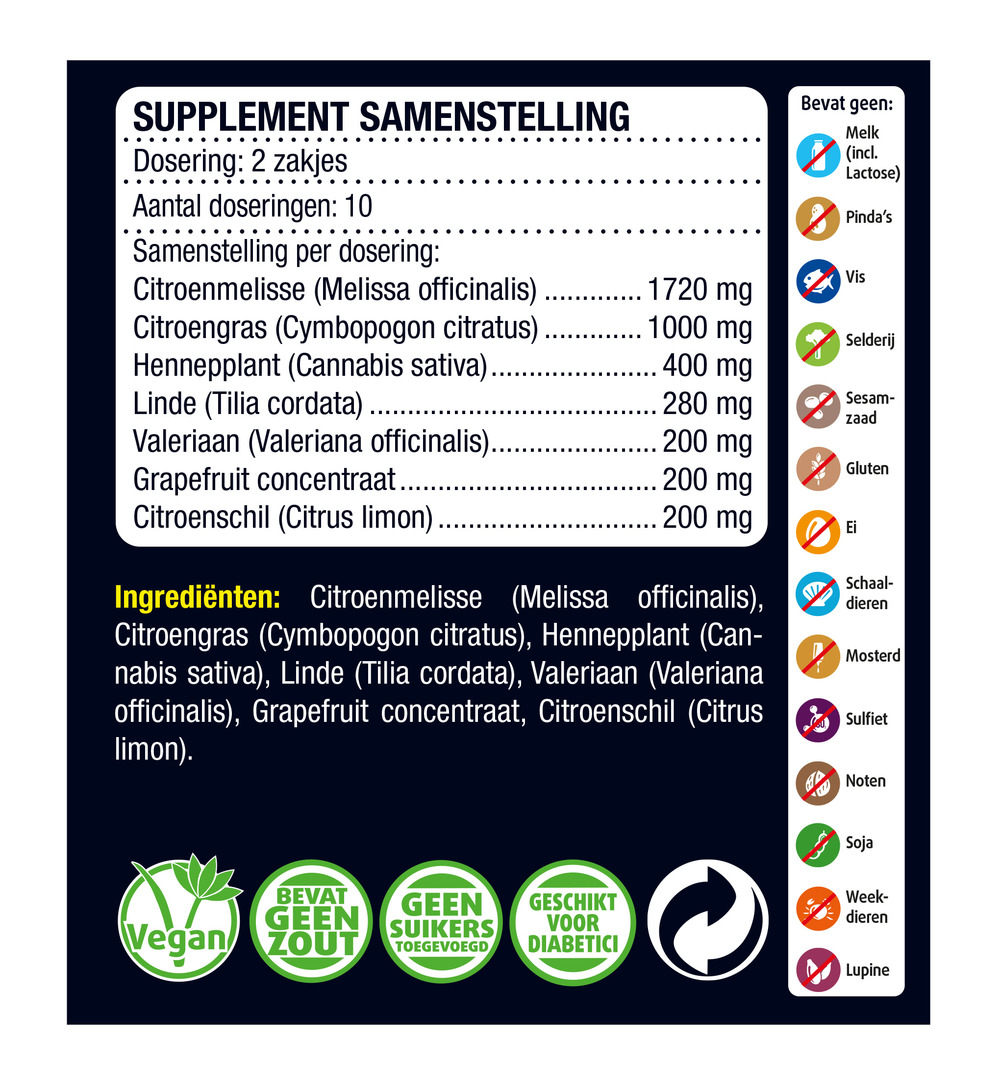 Lucovitaal CBD Hennep Thee (20 zakjes) - image 2
