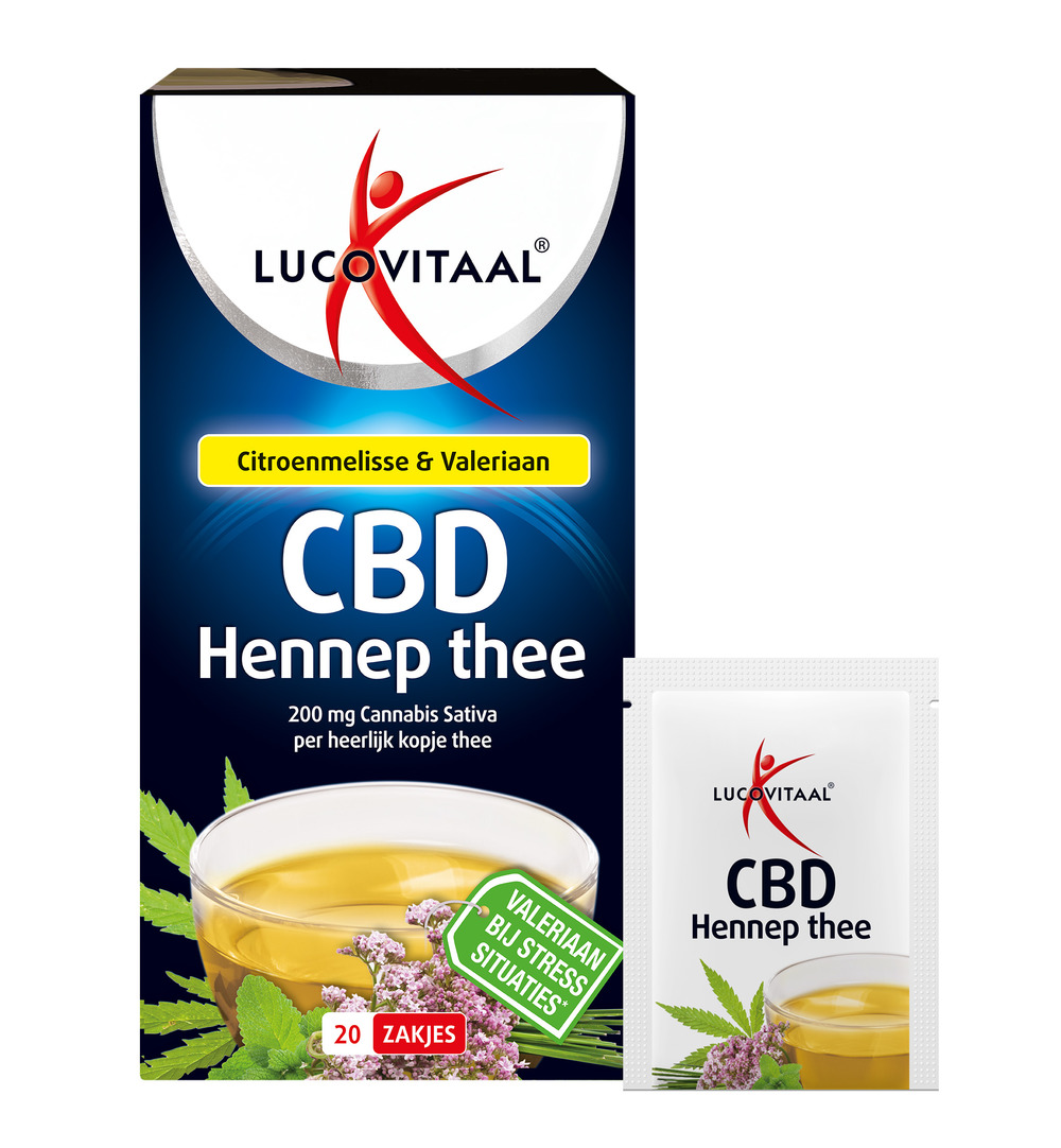 Lucovitaal CBD Hennep Thee (20 zakjes) - image 3
