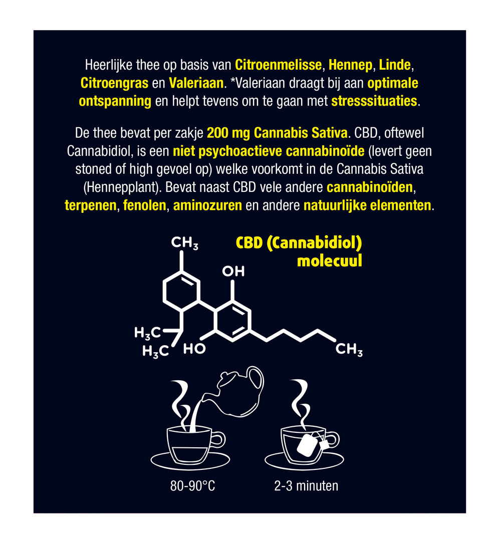 Lucovitaal CBD Hennep Thee (20 zakjes) - image 4