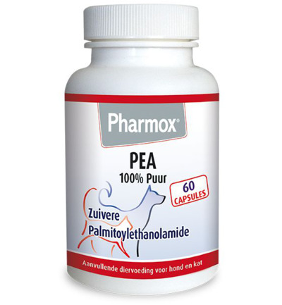 Pharmox Hond & Kat Pea 100% Puur (60 capsules)