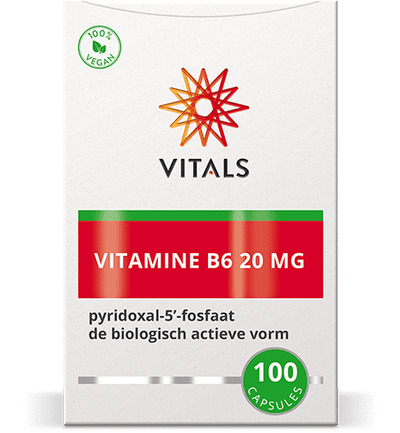 Vitals Vitamine B6 20 Mg (100 capsules) - image 2
