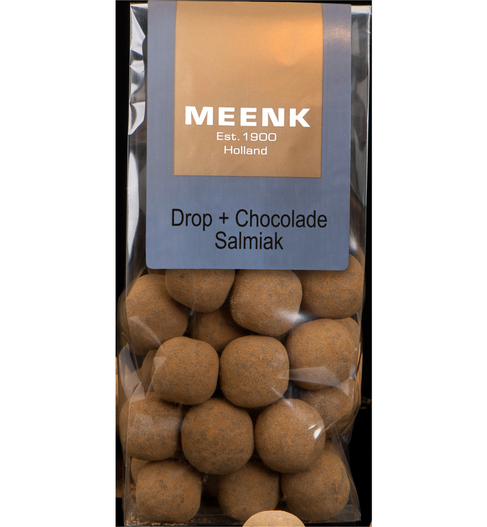 Meenk Drop Chocolade Salmiak (150 gr)