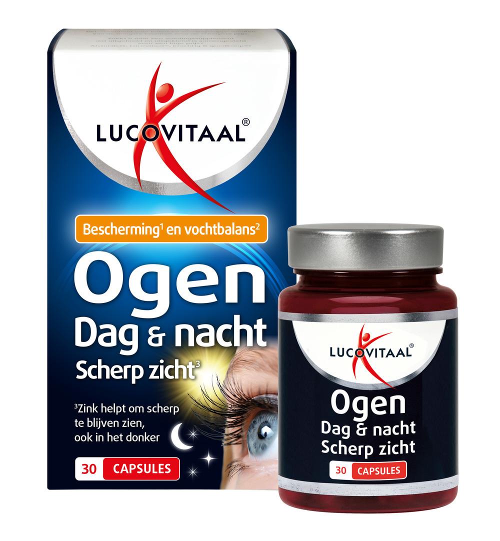 Lucovitaal Ogen Dag & Nacht Scherp Zicht (30 capsules) - image 3