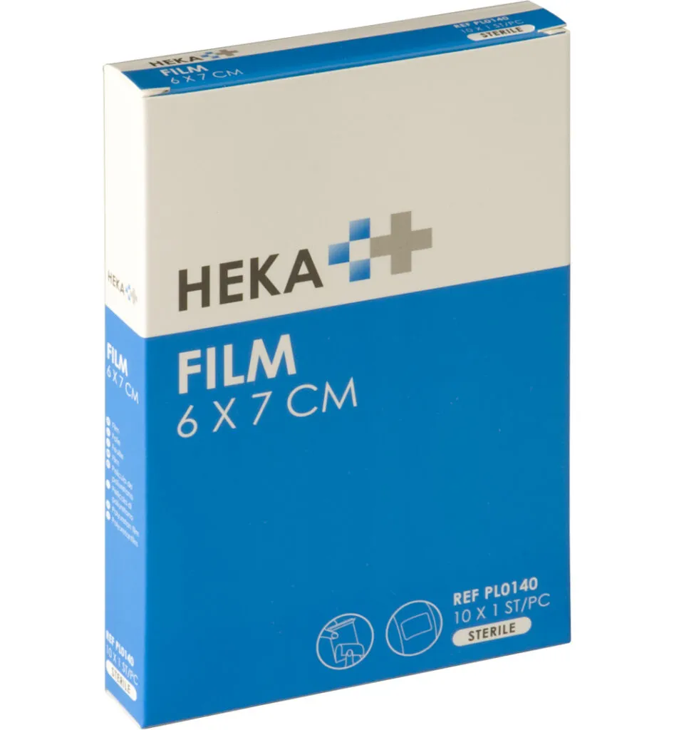 Hekafilm Wondfolie 6 x 7 cm (10 stuks)