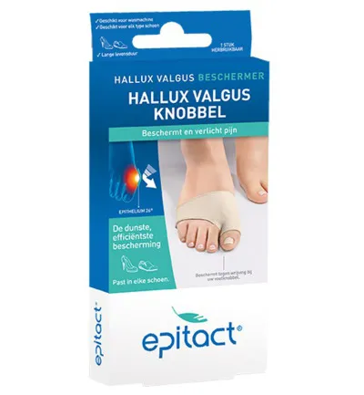 Epitact Hallux valgus knobbel beschermer maat 42/45 (1 stuk)