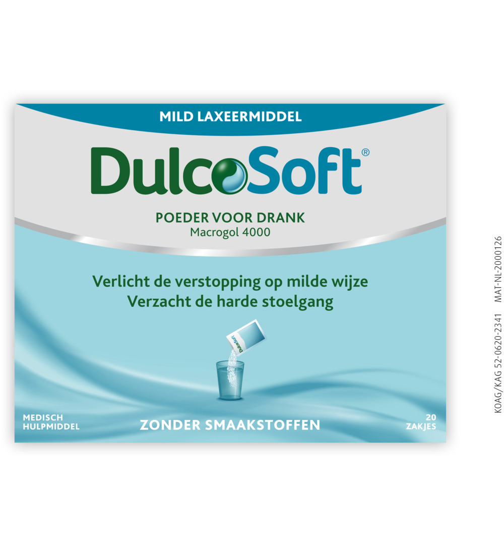 Dulcosoft zakjes (20 stuks)