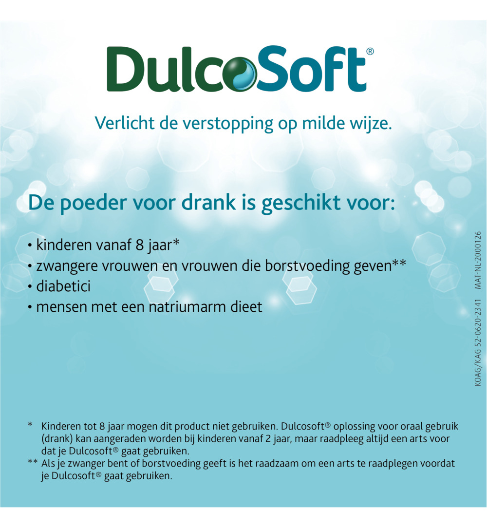 Dulcosoft zakjes (20 stuks) - image 3