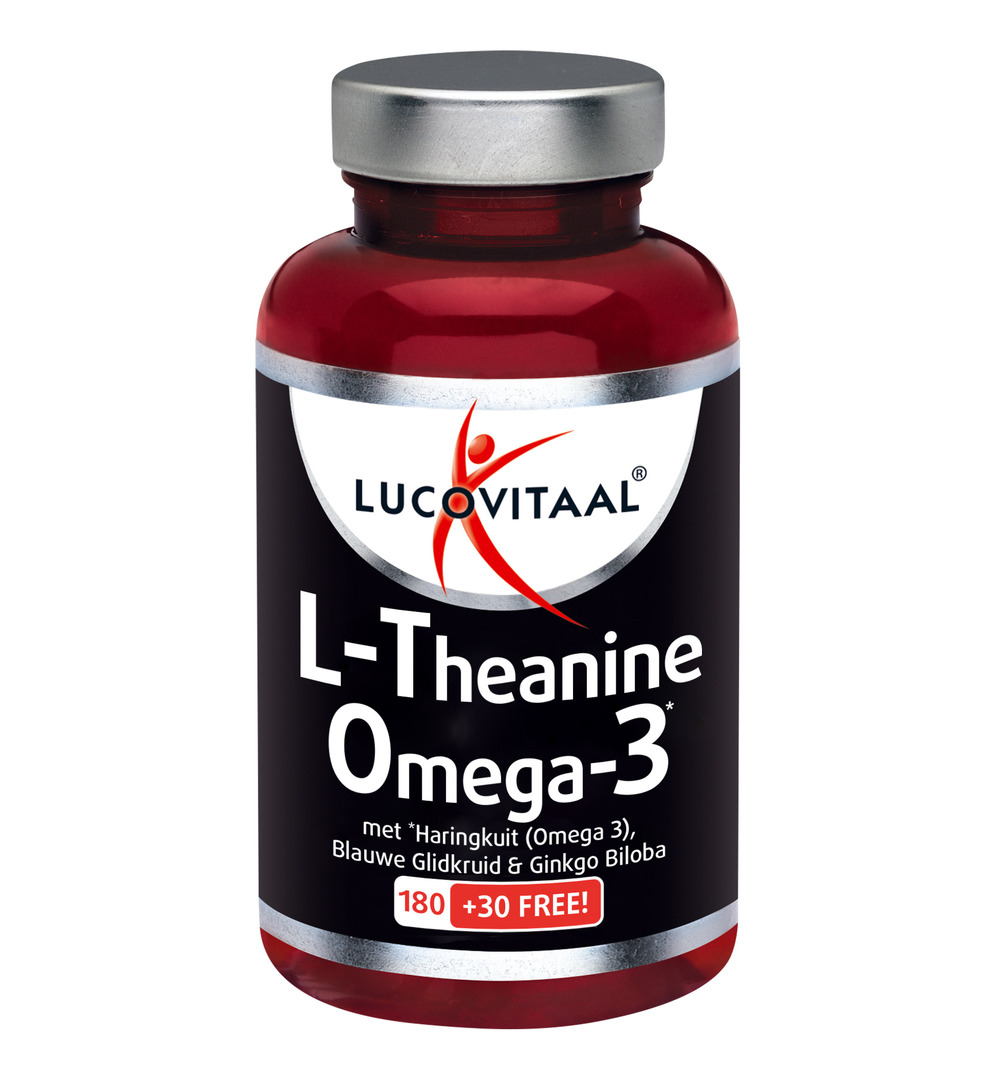 Lucovitaal L-Theanine Omega 3 (210 capsules)