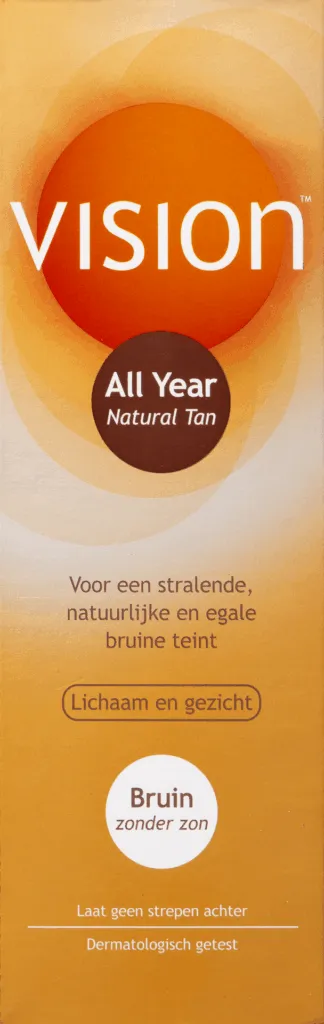 Vision All Year Natural Tan Lotion (135 ml)