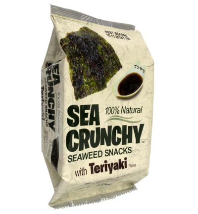 Sea Crunchy Nori Zeewier Snacks Teriyaki (10 gr)