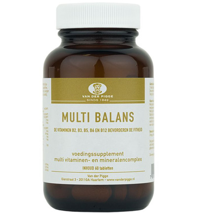 Pigge Multi balans (60 tabletten)