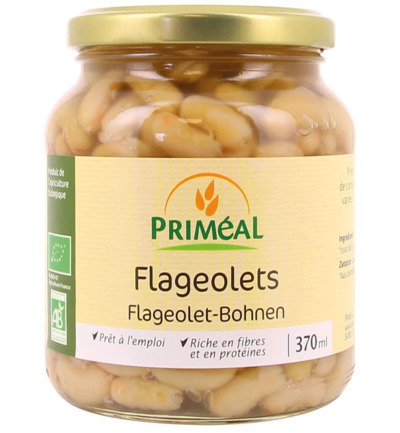 Priméalgroene Kidneyboon Flageolet Bio (370 ml)