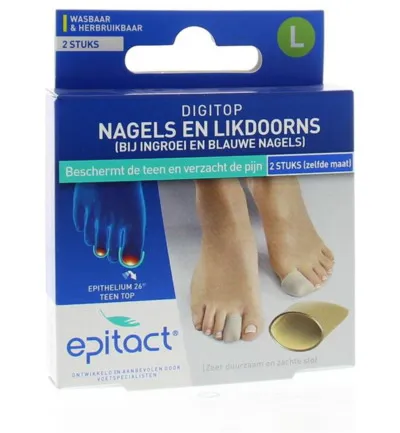 Epitact Digitop nagels en likdoorns L (2 stuks)