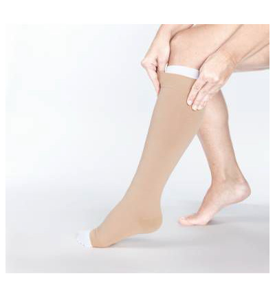 Actico Ulcersys maat Lang beige/wit maat L (1 set)